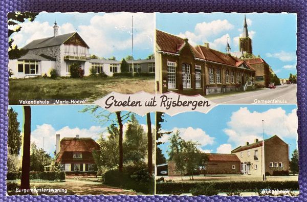Ansichtkaart Rijsbergen 1966