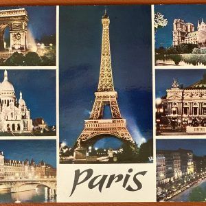 Ansichtkaart Parijs 1974