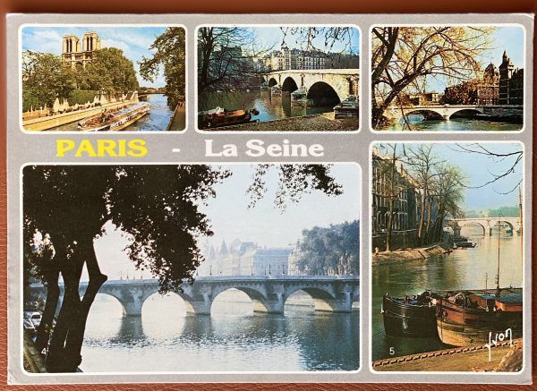 Ansichtkaart Parijs 1983