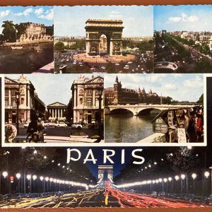 Ansichtkaart Parijs 1965