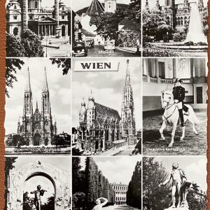 Ansichtkaart Wenen 1953