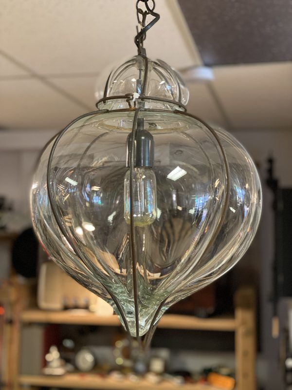 glazen hanglamp