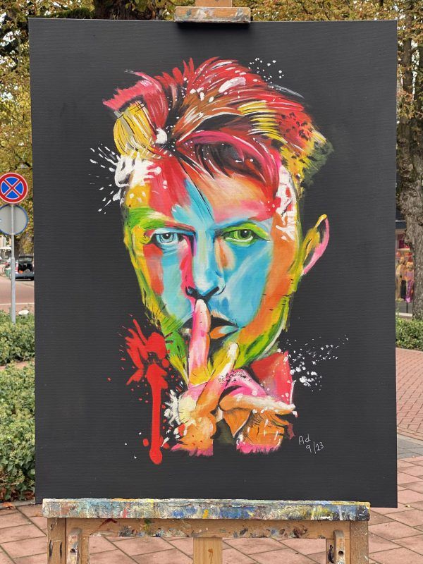 Portret David Bowie