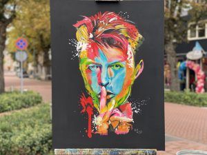 David Bowie art portret
