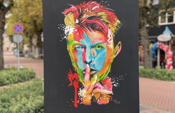David Bowie art portret