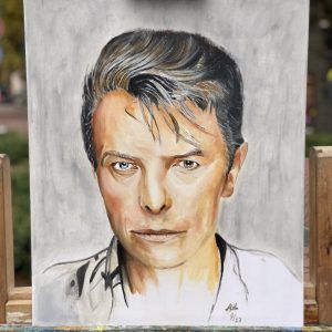 David Bowie schilderij
