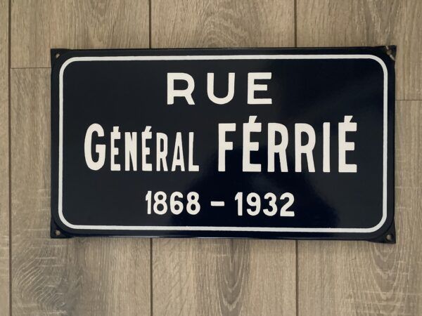 Frans straatnaambord