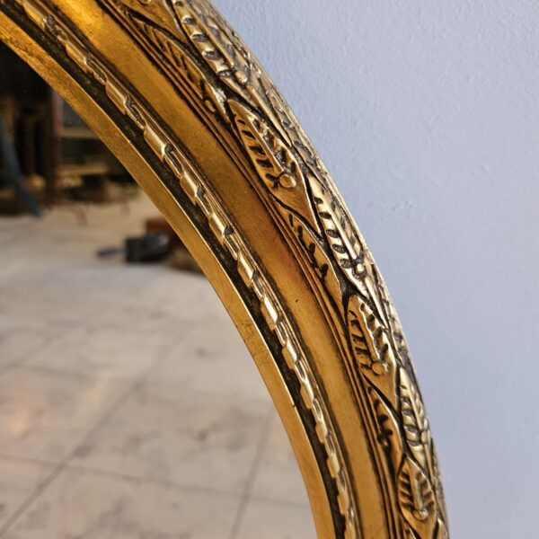 details ovalen spiegel strik