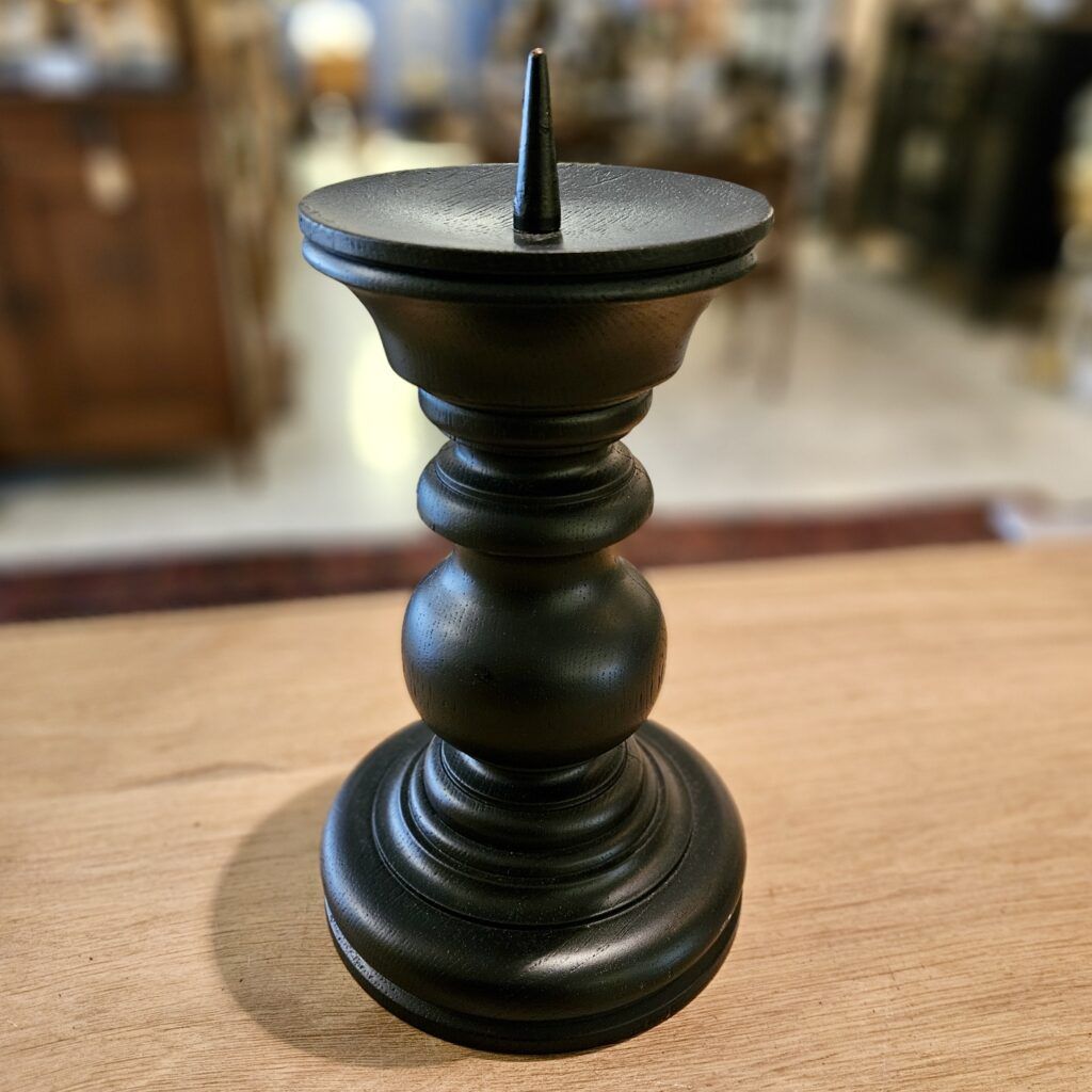 houten kandelaar