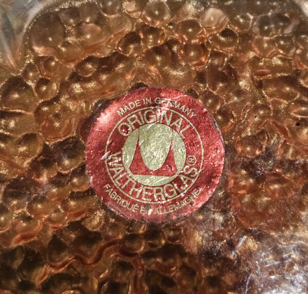 Waltherglas original label