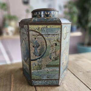 vintage Japans decoratief bewaarblik