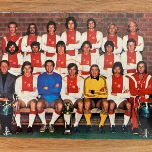 oude elftalfoto Ajax