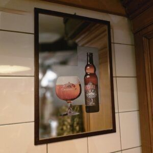 vintage Cuvee De Koninck spiegel